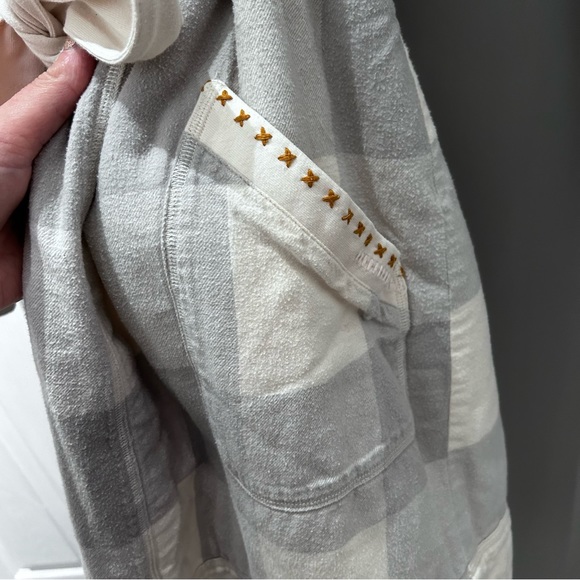 Anthropologie E by Eloise Hooded Cardigan Jacket-Sm - Picture 10 of 10